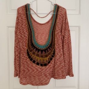 Open Back Sweater